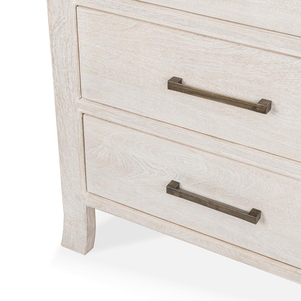 Classic Home  - Westmont 9-Drawer Mango Wood Dresser - White - 54010274 veiw 5