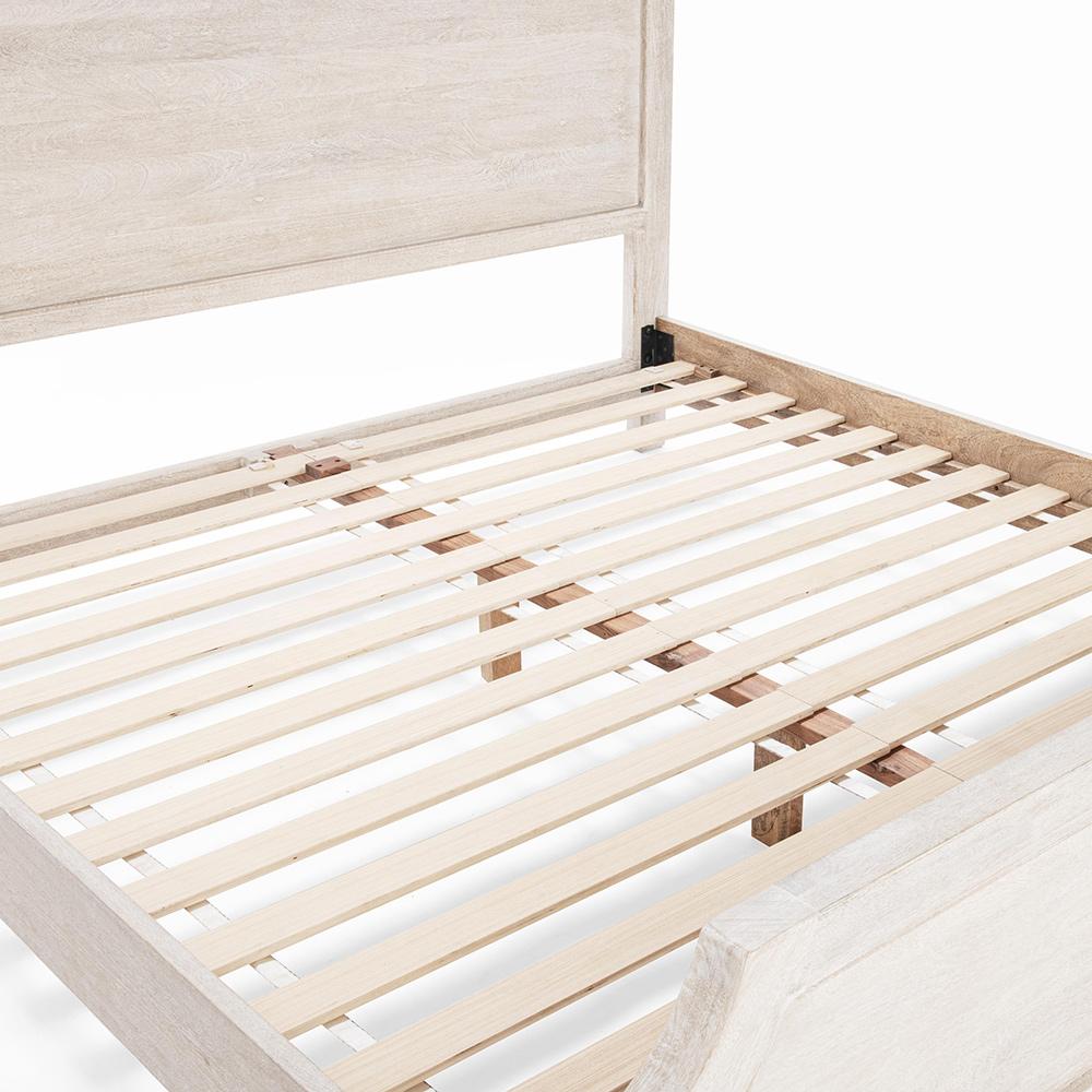 Classic Home  - Westmont Mango Wood Eastern King Bed - White - 54010270 veiw 7