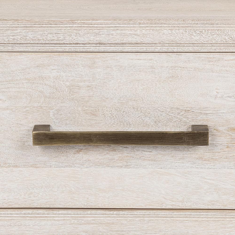 Classic Home  - Westmont Mango Wood Nightstand - White - 54010273 veiw 4