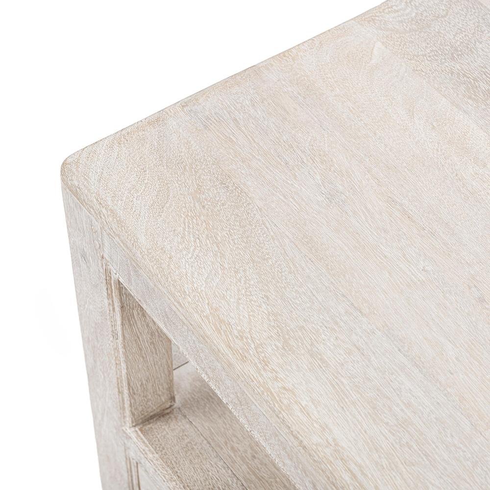 Classic Home  - Westmont Mango Wood Nightstand - White - 54010273 veiw 5