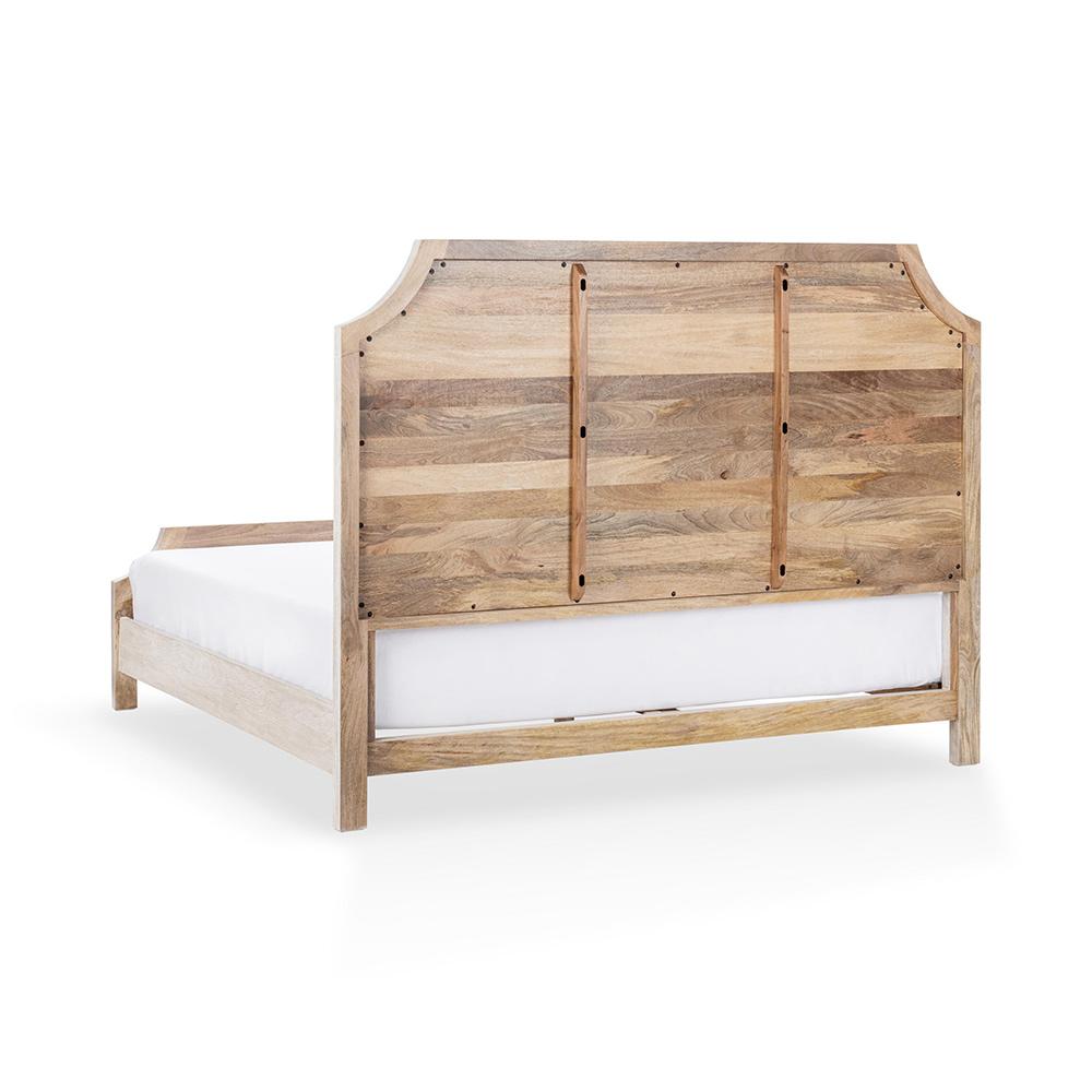 Classic Home  - Westmont Mango Wood Queen Bed - White - 54010272 veiw 4