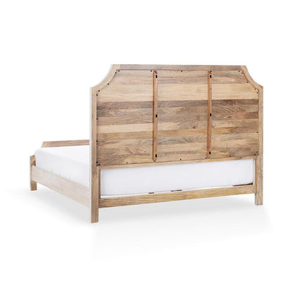 Classic Home  - Westmont Mango Wood Queen Bed - White - 54010272 veiw 4