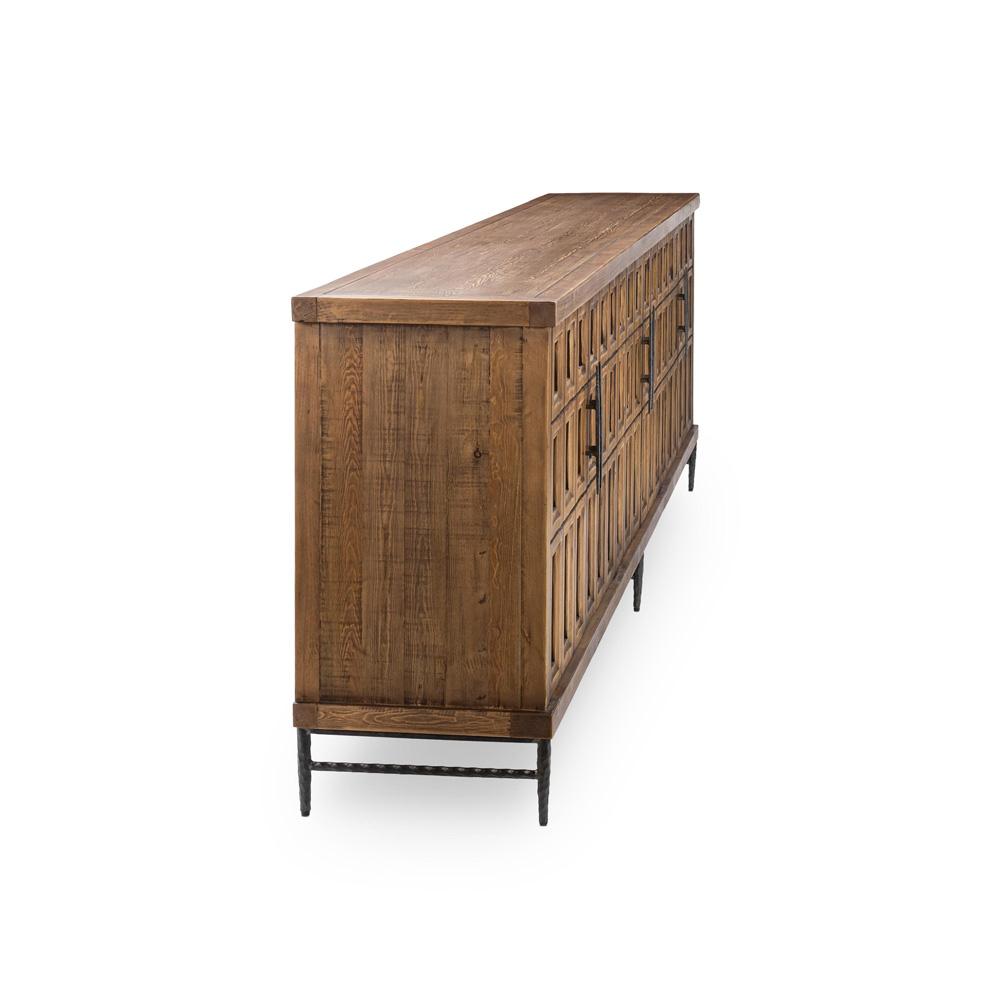 Classic Home - Willmark 6-Door Reclaimed Pine Wood Sideboard Buffet - 52004710 veiw 4