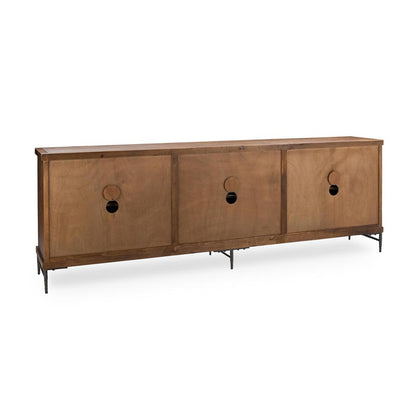 Classic Home - Willmark 6-Door Reclaimed Pine Wood Sideboard Buffet - 52004710 veiw 5