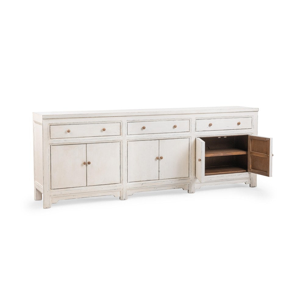 Classic Home - Winford Reclaimed Pine Sideboard - Coastal Cream - 52004770 view 3