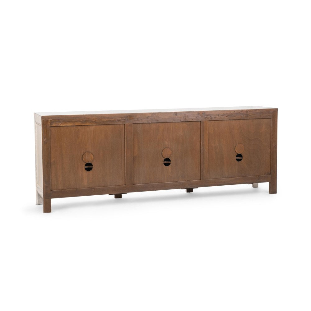 Classic Home - Winford Reclaimed Pine Sideboard - Coastal Cream - 52004770 view 4