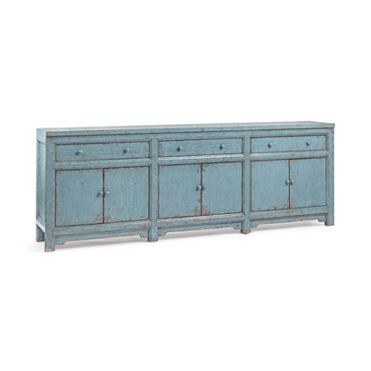 Classic Home - Winford Reclaimed Pine Sideboard - Harbor Blue - 52004769 view 1