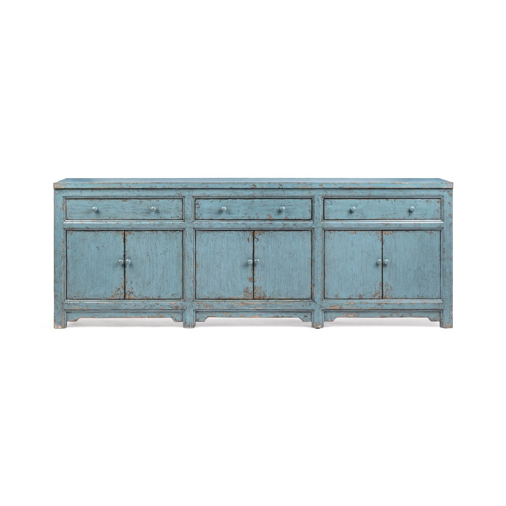 Classic Home - Winford Reclaimed Pine Sideboard - Harbor Blue - 52004769 view 2
