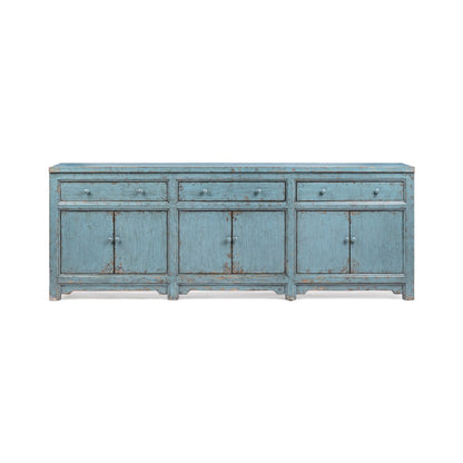 Classic Home - Winford Reclaimed Pine Sideboard - Harbor Blue - 52004769 view 2