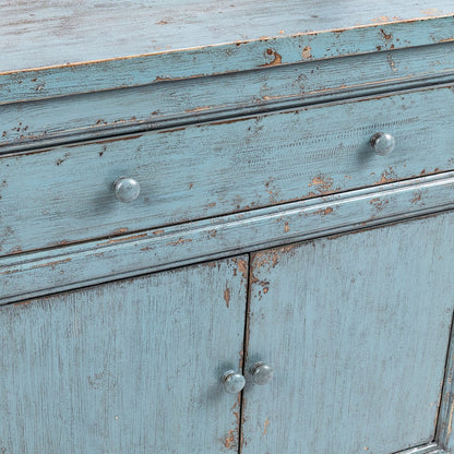 Classic Home - Winford Reclaimed Pine Sideboard - Harbor Blue - 52004769 view 6