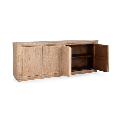 Classic Home  - Wolden Reclaimed Pine Buffet Sideboard - Antique Beige - 52004716 veiw 5