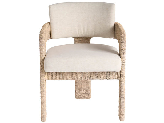 Coastal Living - Abaca Arm Chair - Dockside Natural Tan Oak - U533621 view 1