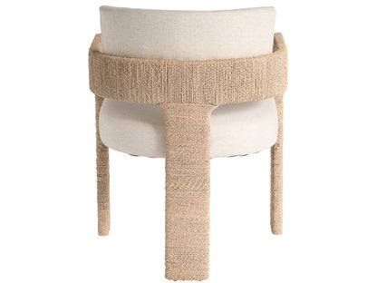 Coastal Living - Abaca Arm Chair - Dockside Natural Tan Oak - U533621 view 3
