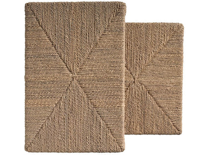 Coastal Living - Abaca Nesting Tables - Natural Tan - U533811 view 3