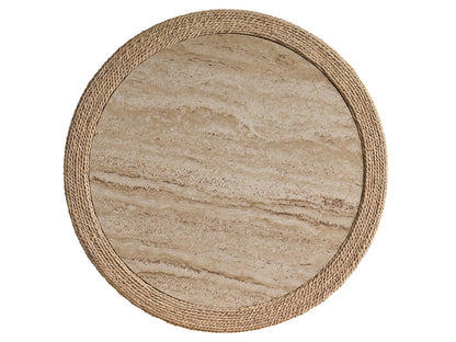 Coastal Living - Abaca Side Table - Natural Tan - U533820 view 3