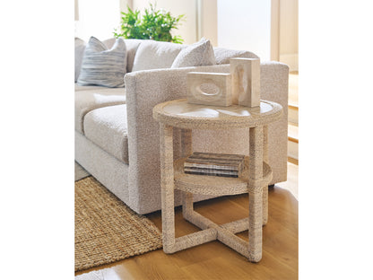 Coastal Living - Abaca Side Table - Natural Tan - U533820 view 4