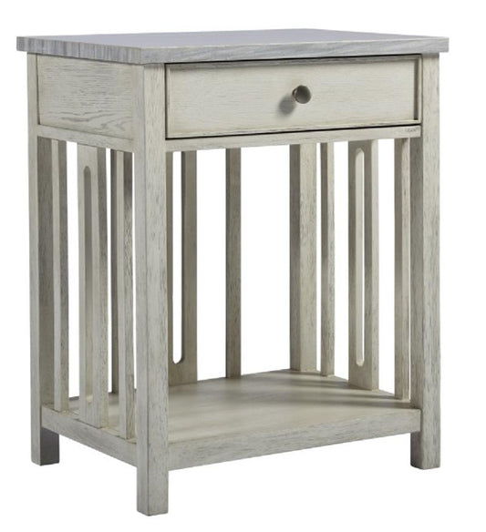 Coastal Living - Bedside Table With Stone Top - 833351 veiw 1