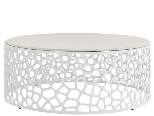 Coastal Living - Coral Cocktail Table - White - U533801 view 1