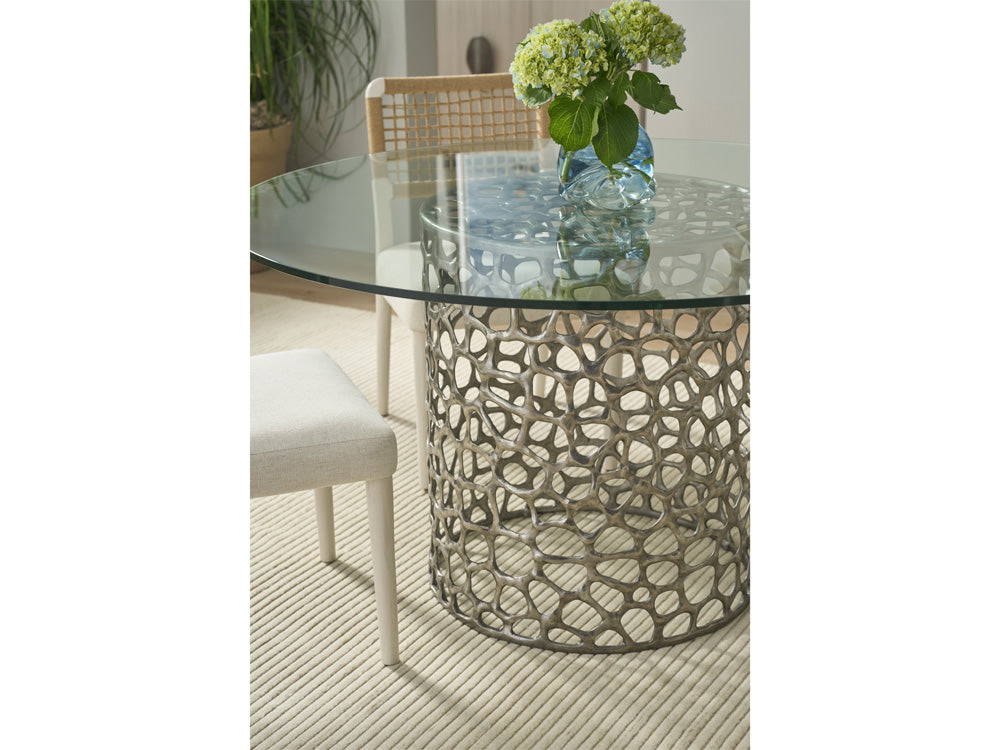 Coastal Living - Coral Dining Table 54 - Antique Nickel - U533656N-54 view 3