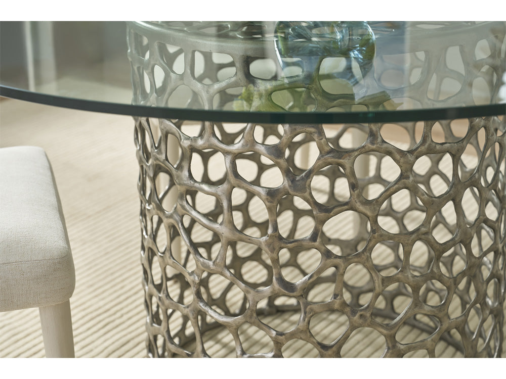 Coastal Living - Coral Dining Table 54 - Antique Nickel - U533656N-54 view 4