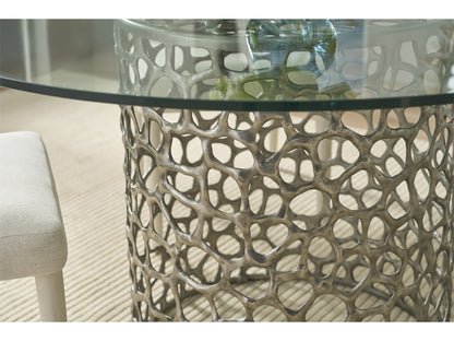 Coastal Living - Coral Dining Table 54 - Antique Nickel - U533656N-54 view 4