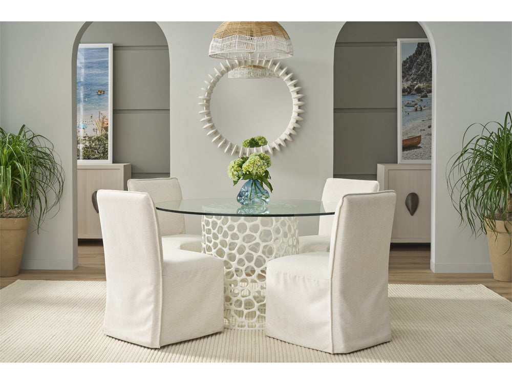 Coastal Living - Coral Dining Table 60 - White - U533656-60 view 3