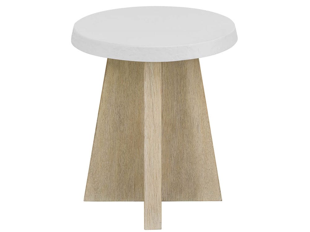 Coastal Living - Dockside Accent Table - Dockside Tan and Shoreline White - U533815 view 1