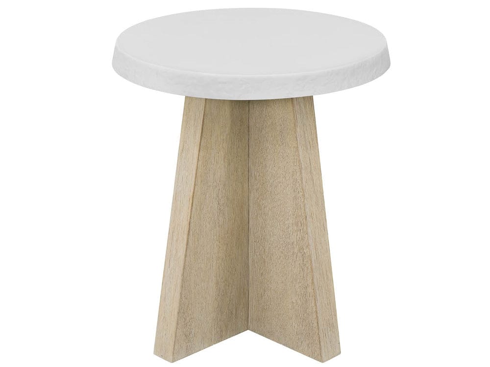 Coastal Living - Dockside Accent Table - Dockside Tan and Shoreline White - U533815 view 2