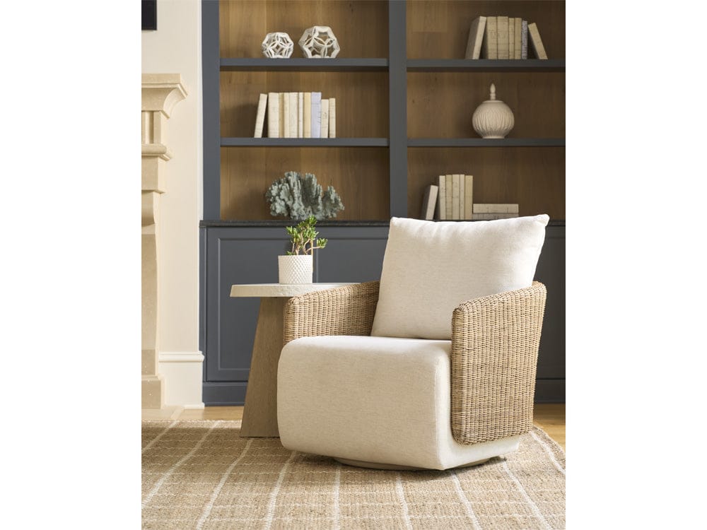 Coastal Living - Dockside Accent Table - Dockside Tan and Shoreline White - U533815 view 3