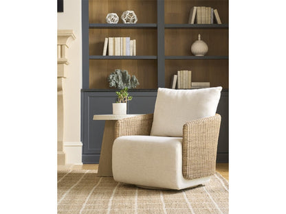 Coastal Living - Dockside Accent Table - Dockside Tan and Shoreline White - U533815 view 3