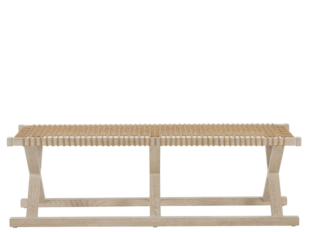 Coastal Living - Dockside Bench - Dockside Natural Tan Oak - U533380 view 1
