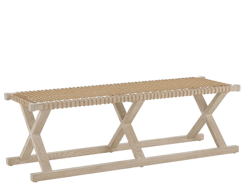 Coastal Living - Dockside Bench - Dockside Natural Tan Oak - U533380 view 2