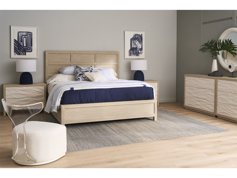Coastal Living - Dockside Panel Bed Queen - Natural Oak - U533255B view 4