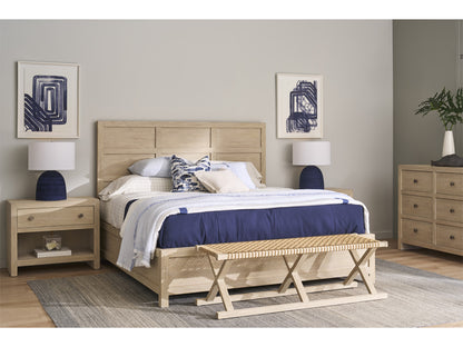 Coastal Living - Dockside Panel Bed Queen - Natural Oak - U533255B view 5