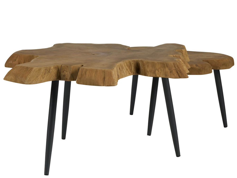 Coastal Living - Driftwood Nesting Tables - Natural Teak - U533821 view 2