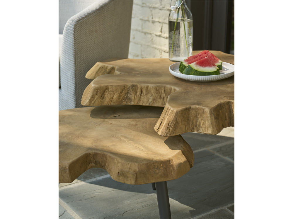 Coastal Living - Driftwood Nesting Tables - Natural Teak - U533821 view 4