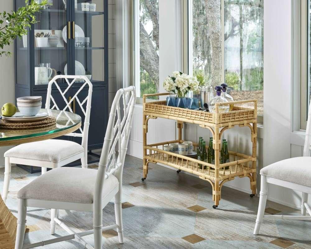 Coastal Living Getaway 5 OClock Bar Cart - Thumbnail 3