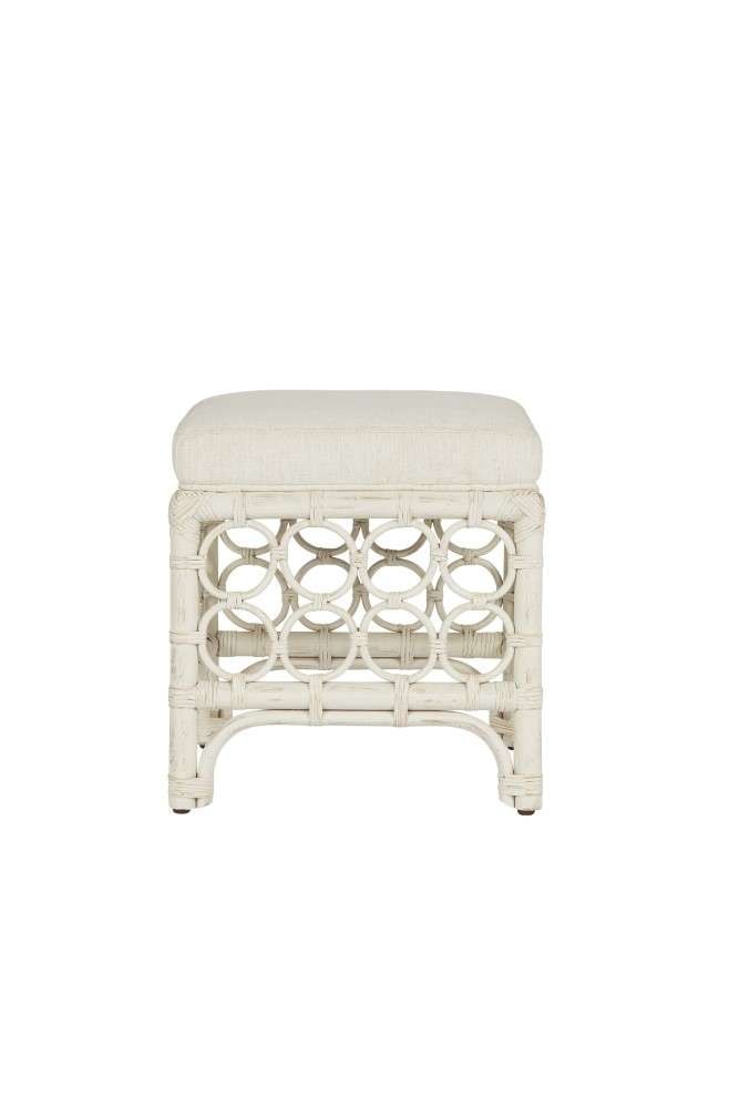 Coastal Living Getaway Rattan Stool - Thumbnail 3