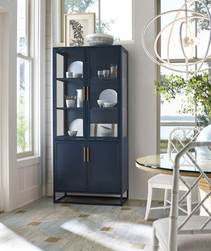 Coastal Living - Getaway Santorini Tall Metal Kitchen Cabinet - U033C676 veiw 3