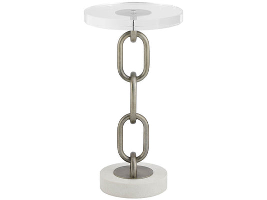 Coastal Living - Link Accent Table - White and Gray - U533817 view 1