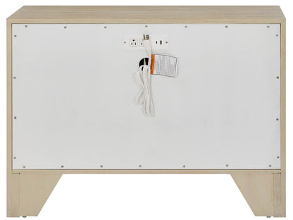 Coastal Living - Oasis Chest - Dockside Natural Tan Oak and White - U533365 view 3