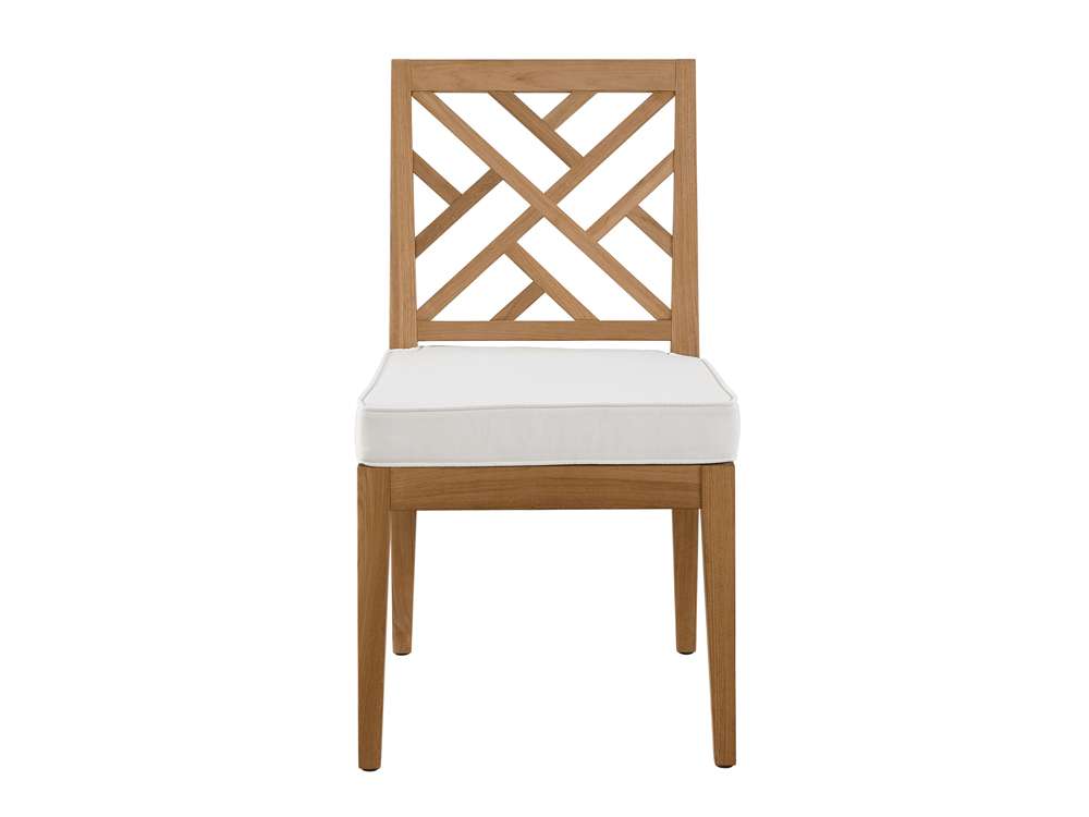 Coastal Living Outdoor -  Chesapeak Fret Back Side Chair - U012624 veiw 2