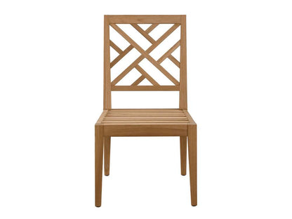 Coastal Living Outdoor -  Chesapeak Fret Back Side Chair - U012624 veiw 4