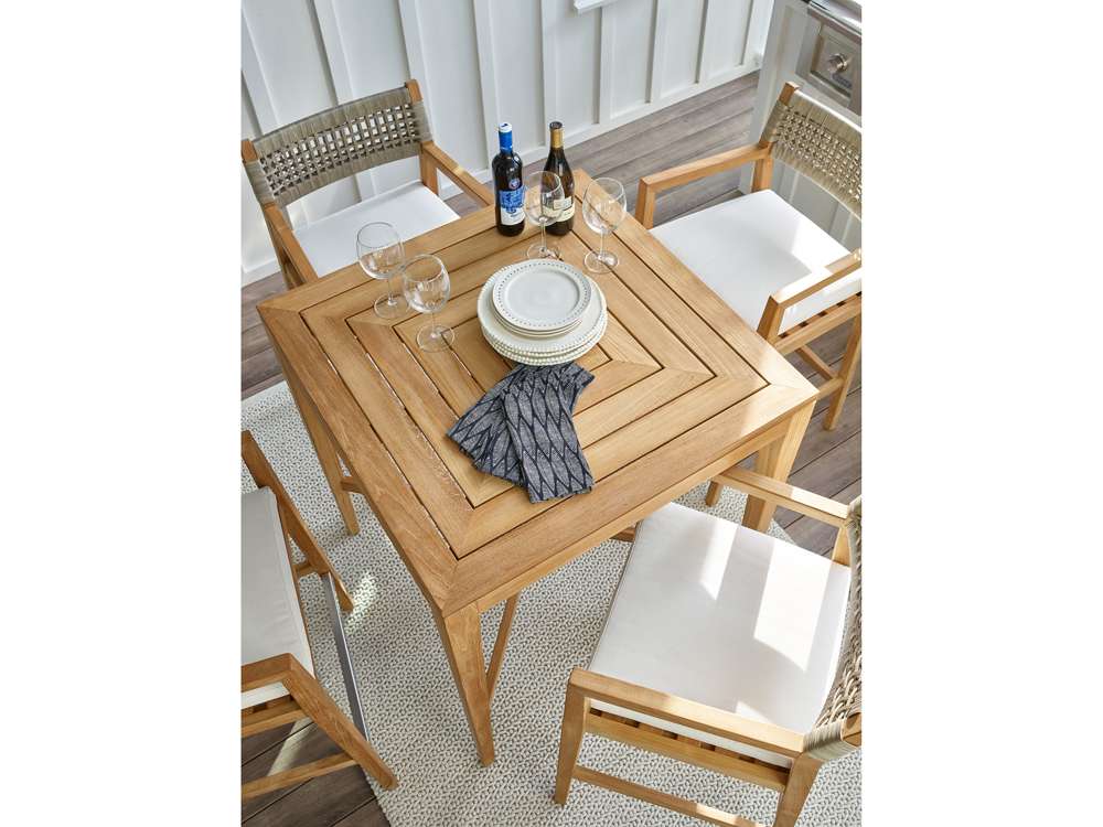 Coastal Living Outdoor -  Chesapeake Bar Table - U012651 veiw 3