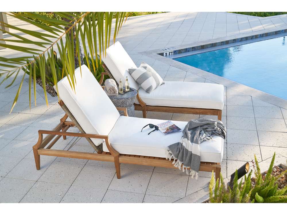 Coastal Living Outdoor -  Chesapeake Chaise Lounge - U012837 veiw 4