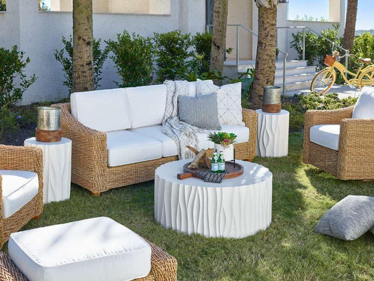 Coastal Living Outdoor -  Geneva Cast Concrete Cocktail Table - U012839 veiw 2