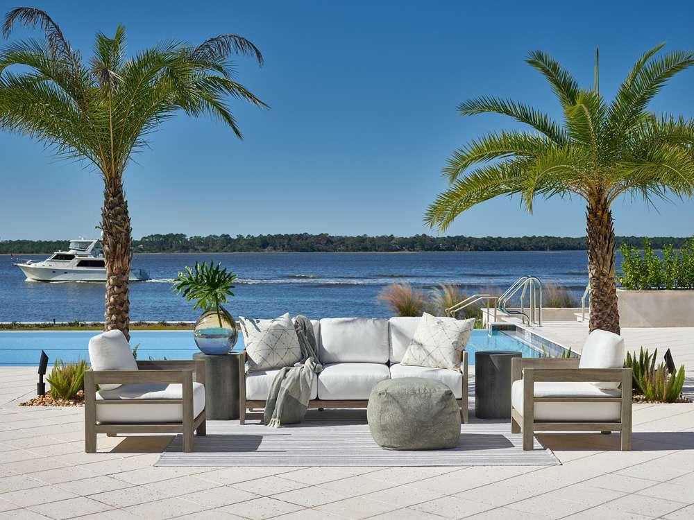 Coastal Living Outdoor -  La Jolla Sofa - U012410 veiw 4