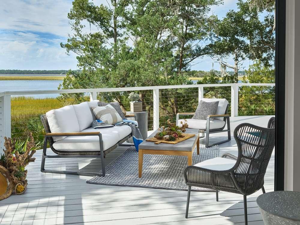 Coastal Living Outdoor -  San Clemente Sofa - U012940 veiw 2