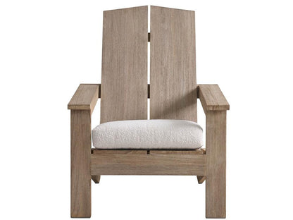Coastal Living Outdoor - Saratoga Adirondack Chair - Warm Weathered Teak - U423839 veiw 2