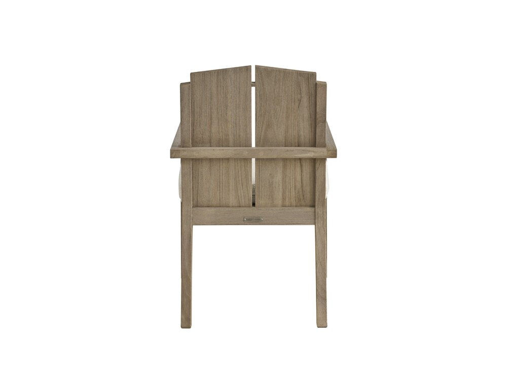 Coastal Living Outdoor - Saratoga Arm Chair - Warm Weathered Teak - (Set of 2) - U423625 veiw 3